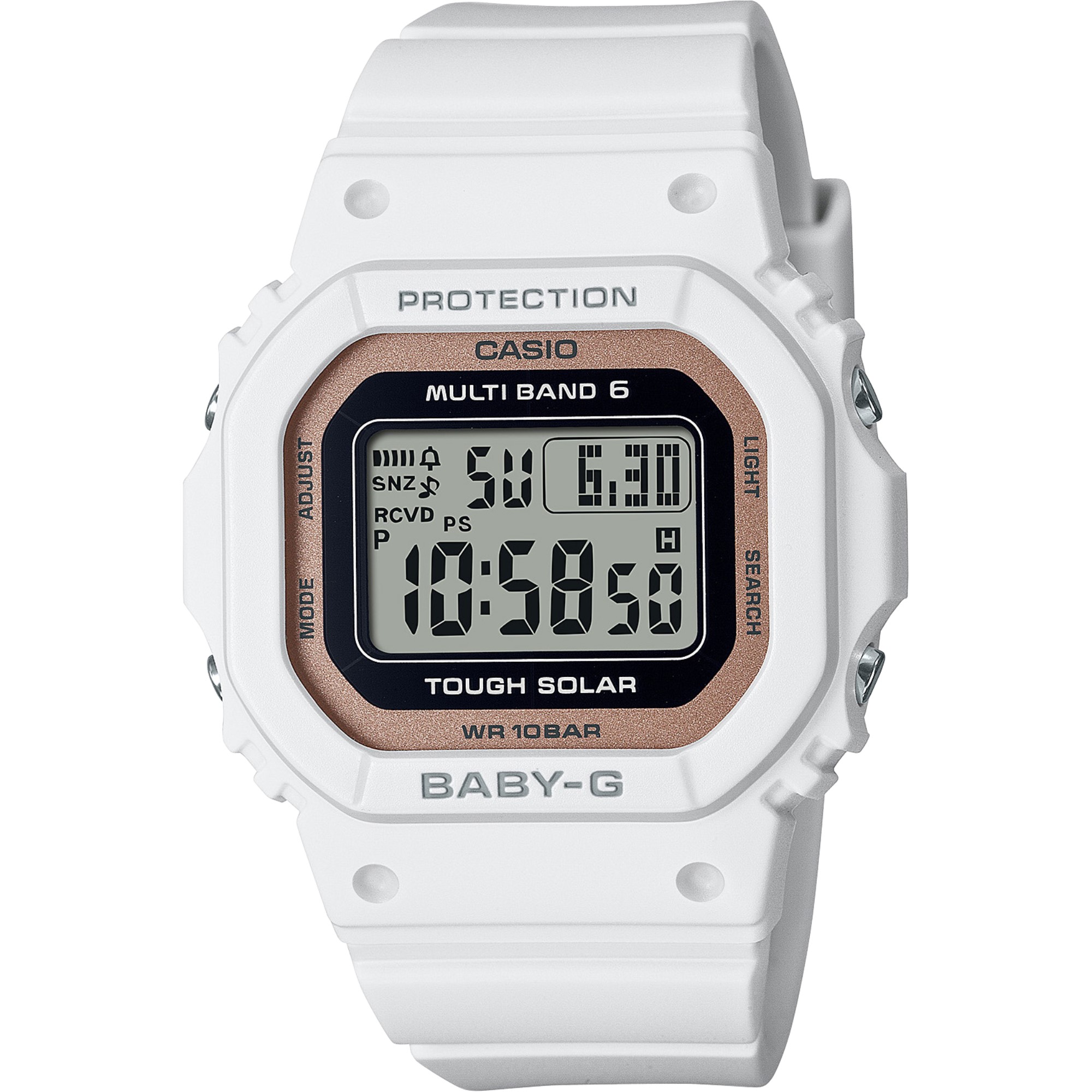 ベビージーCASIO 腕時計 新品 未使用 箱付き ホワイト G-SHOCK - 時計