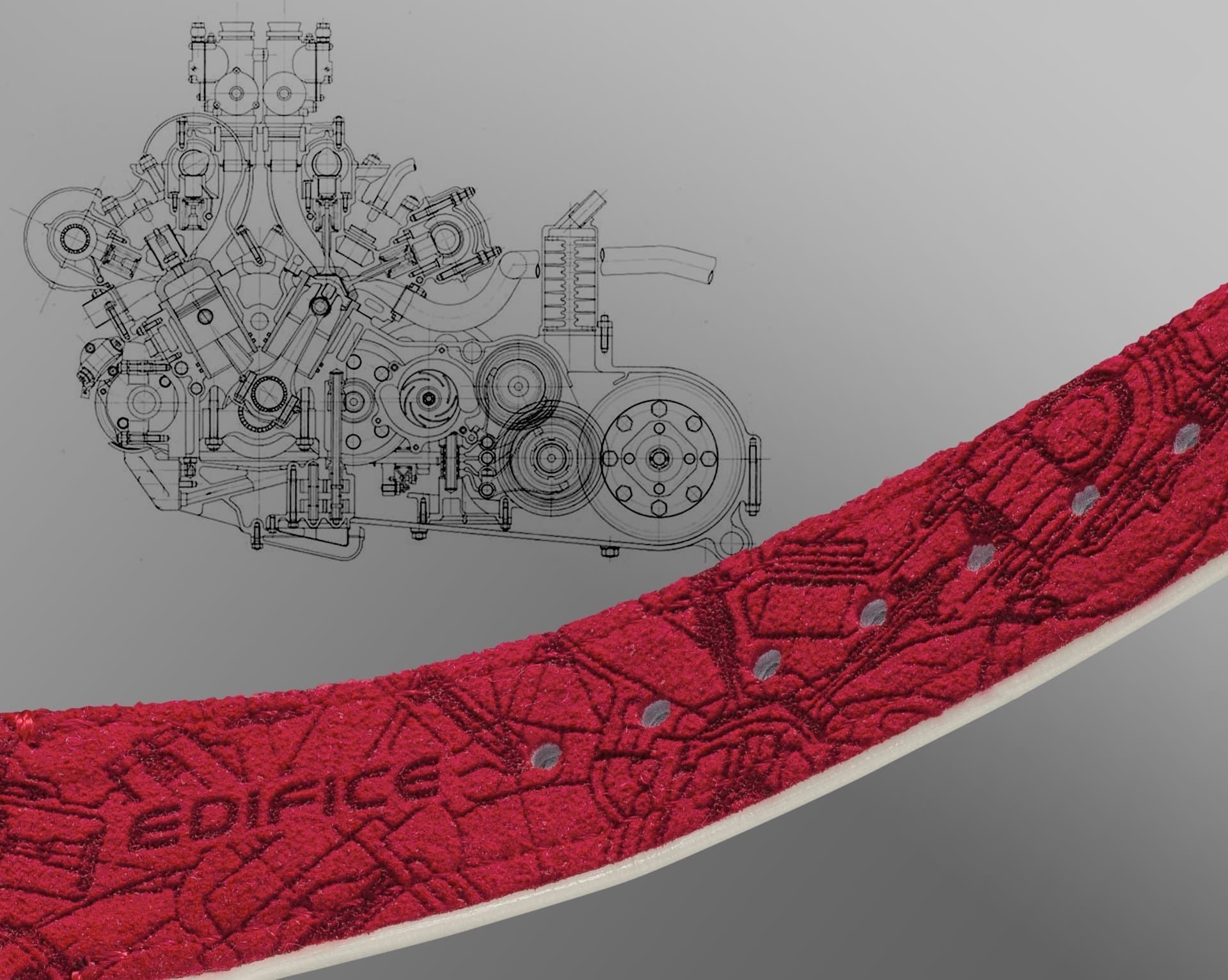 EDIFICE ECB-2300HR-1AJR 4549526416019