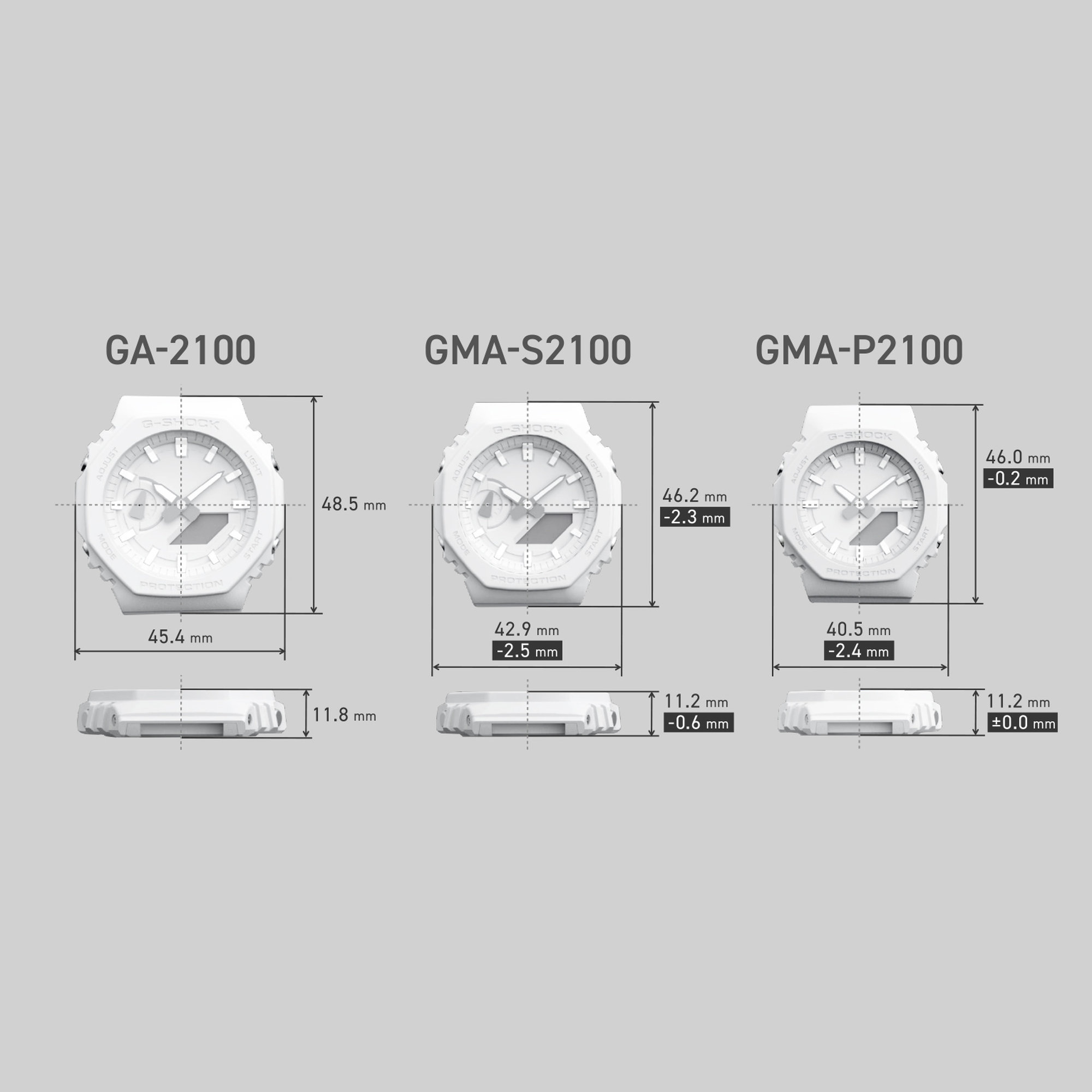 G-SHOCK GMA-P2100SR-7AJF 4549526423772