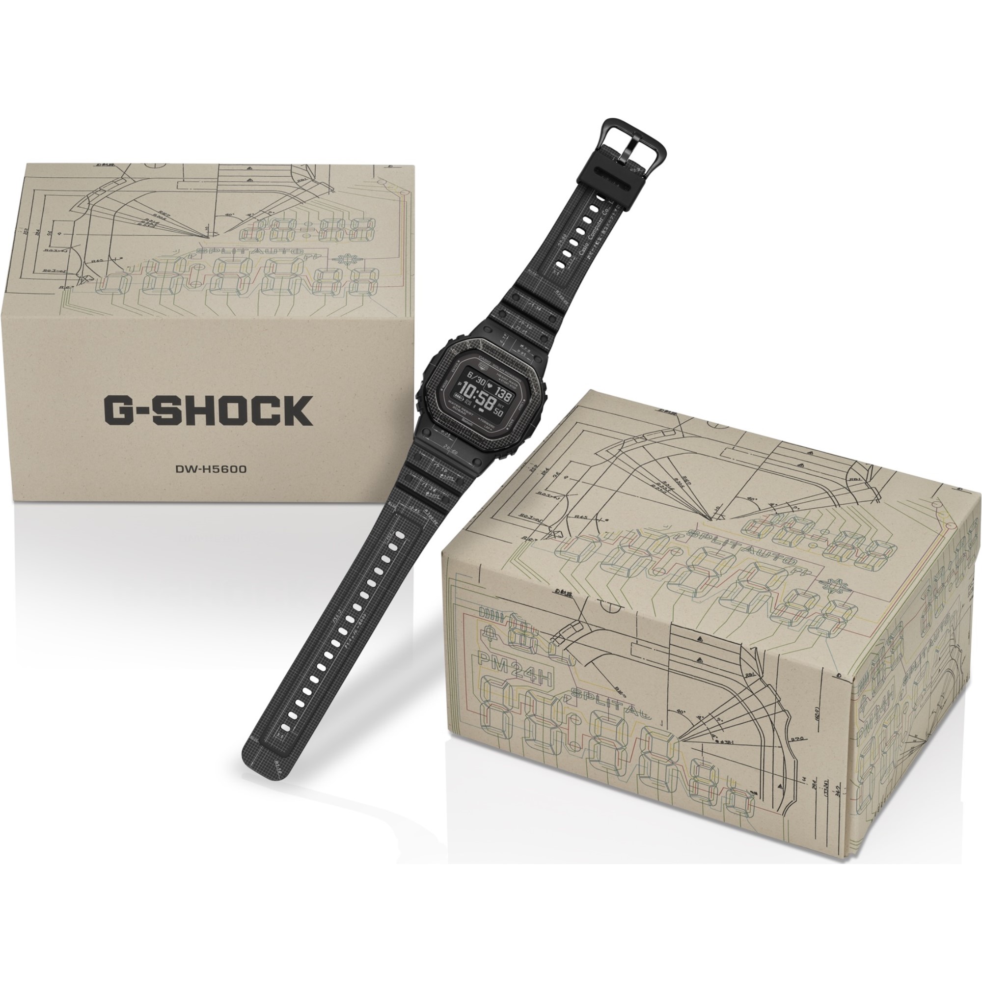 G-SHOCK DW-H5600EX-1JR | G-SHOCK | タイムステーションNEO