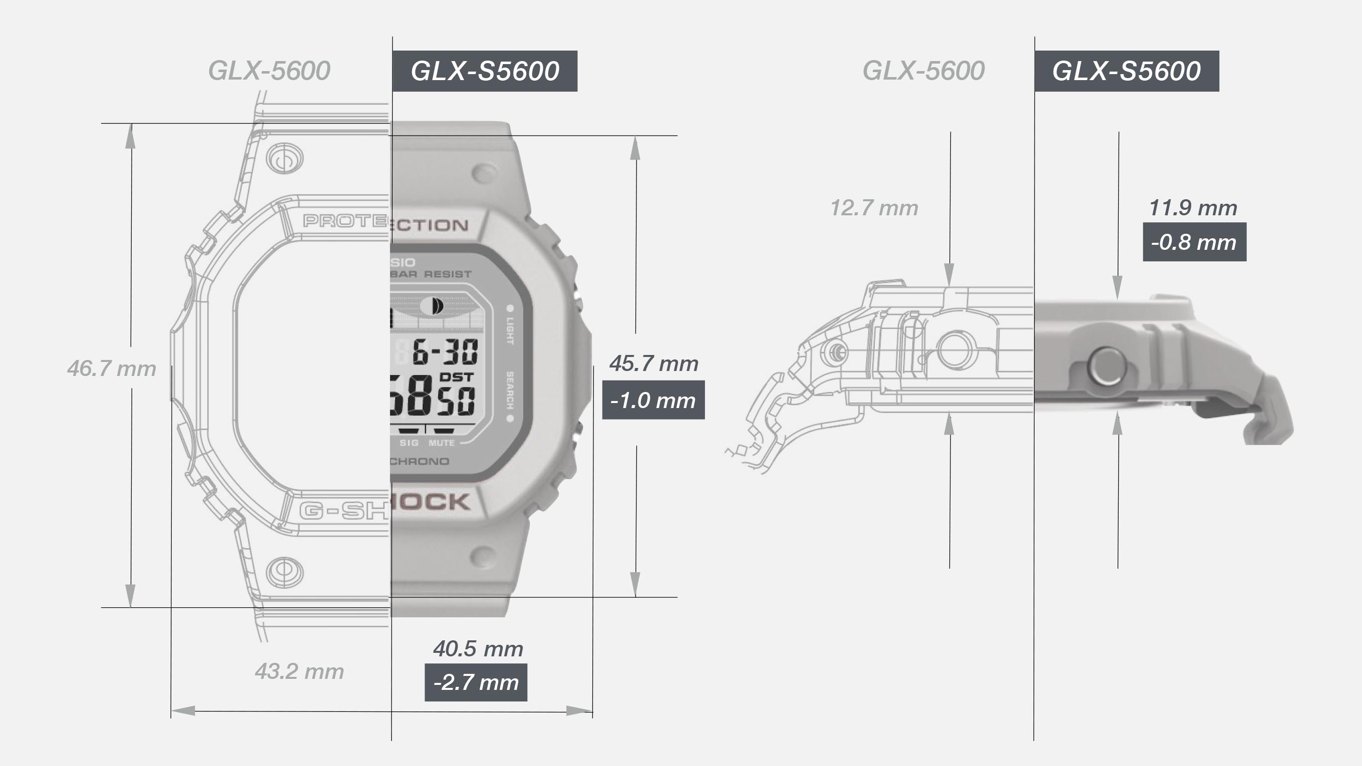 G-SHOCK GLX-S5600-2JF 4549526377013