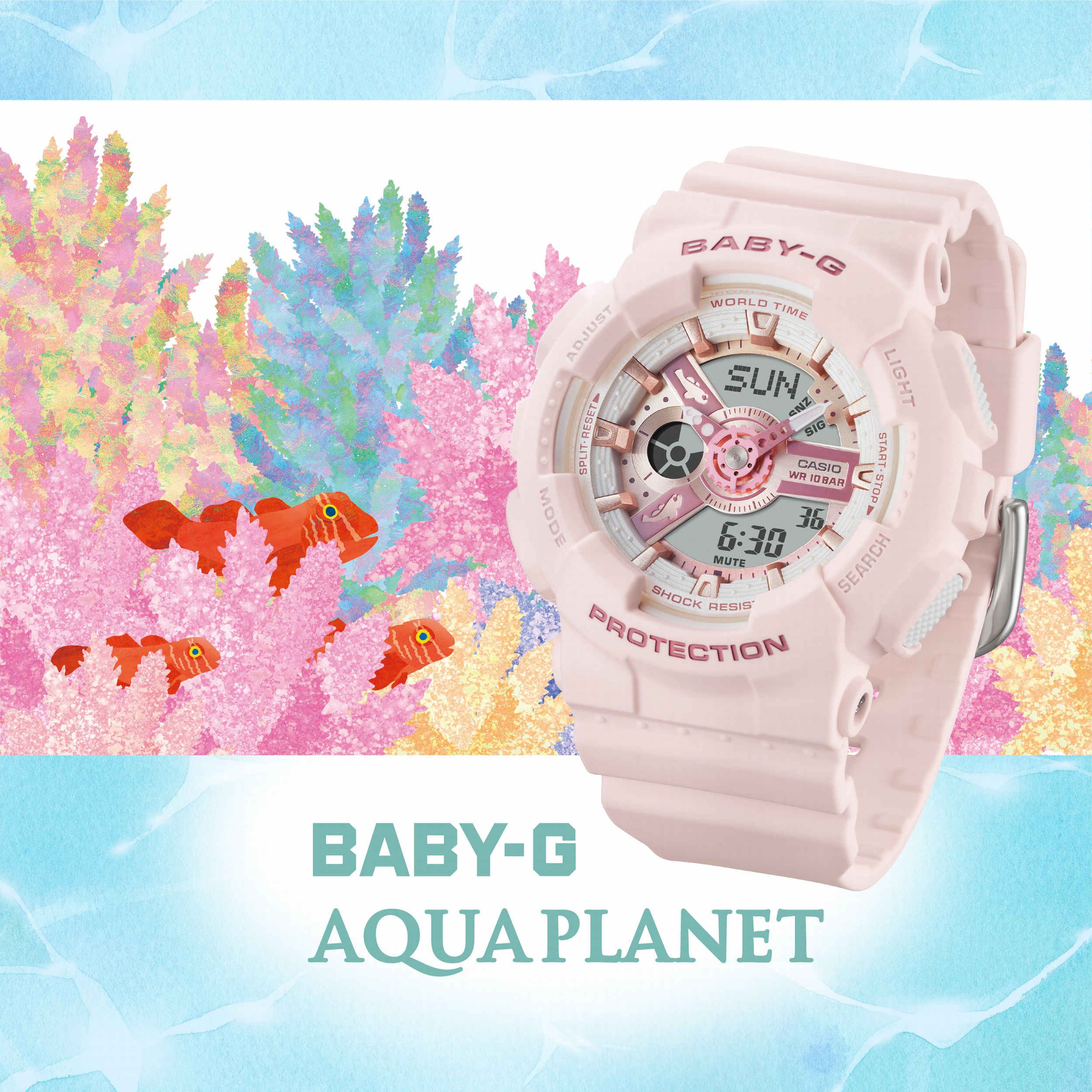 BABY-G BA-110AQ-4AJR 4549526379598