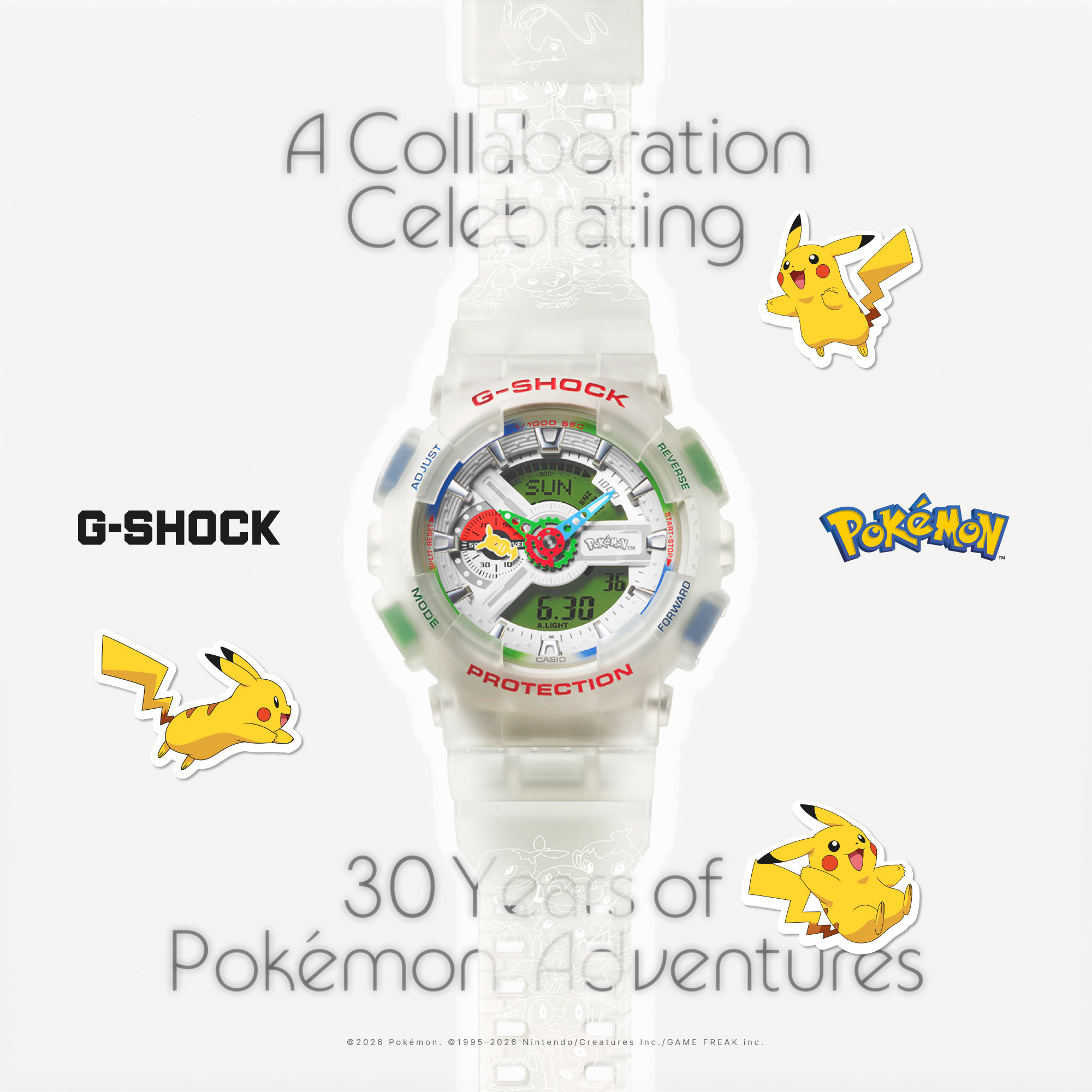 ポケモン デオキシス 限定モデル 時計 G-SHOCK GA-110PKM-7AJR 4549526426070 | G-SHOCK | タイムステーションNEO