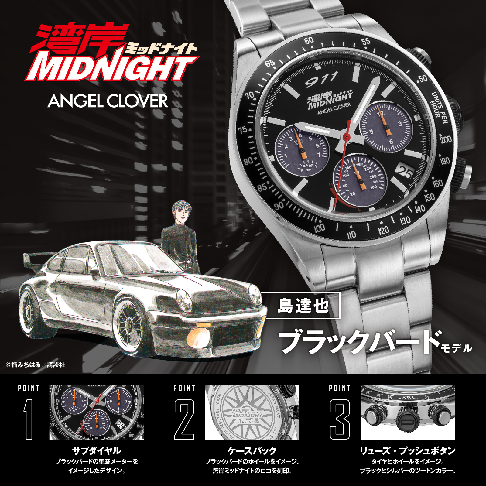 ANGEL CLOVER WM40-BK 4580749832217