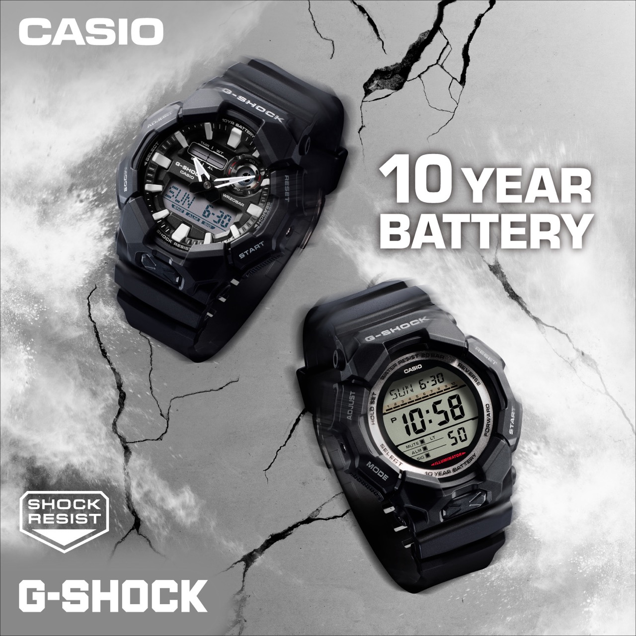 G-SHOCK GA-010-5AJF 4549526384202