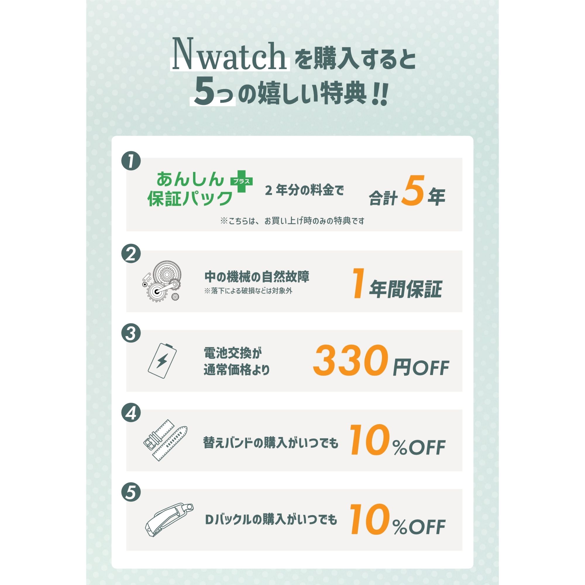 N watch NWSM-001S-WH1L 4983666204097