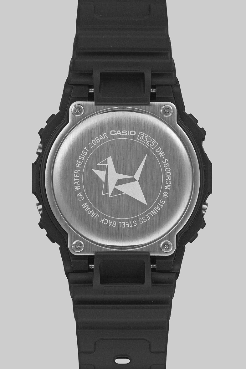 G-SHOCK 折り紙モデル バック刻印