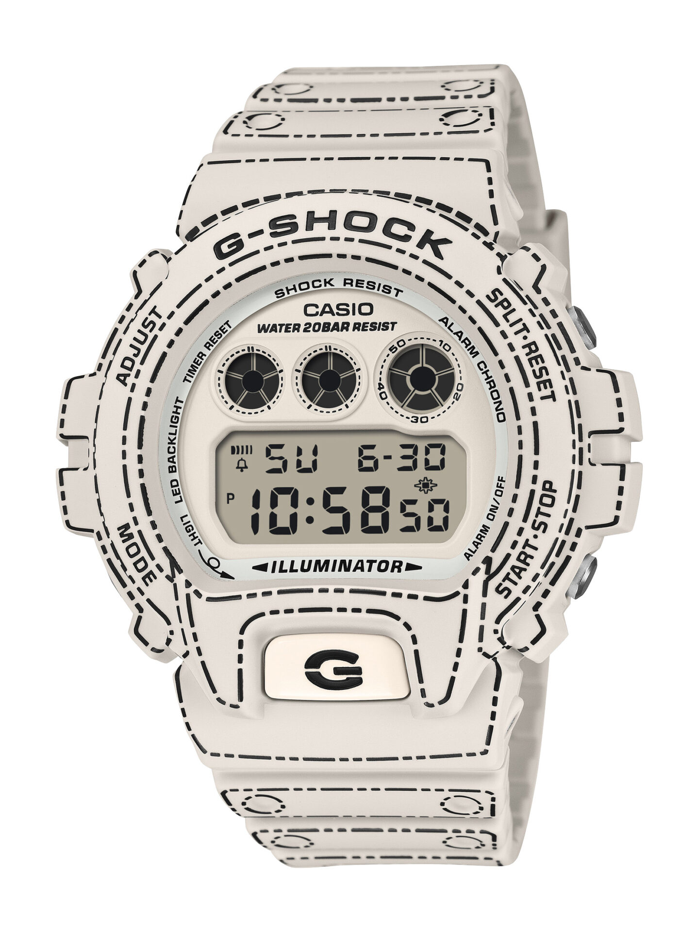 G-SHOCK DW-6900RGM-5JR 折り紙デザイン