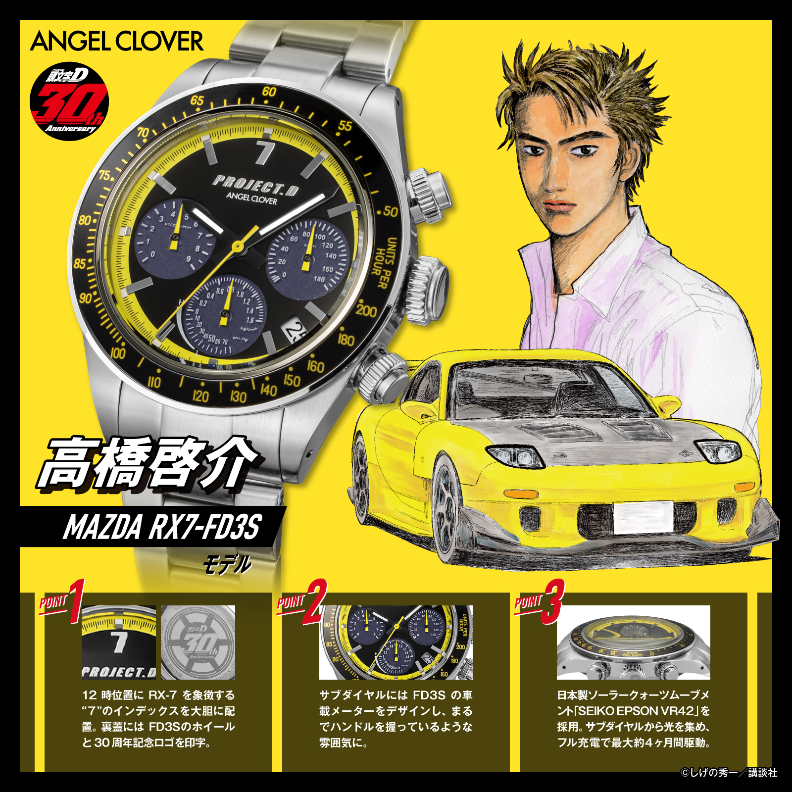 FD3Sモデルウォッチ 詳細説明