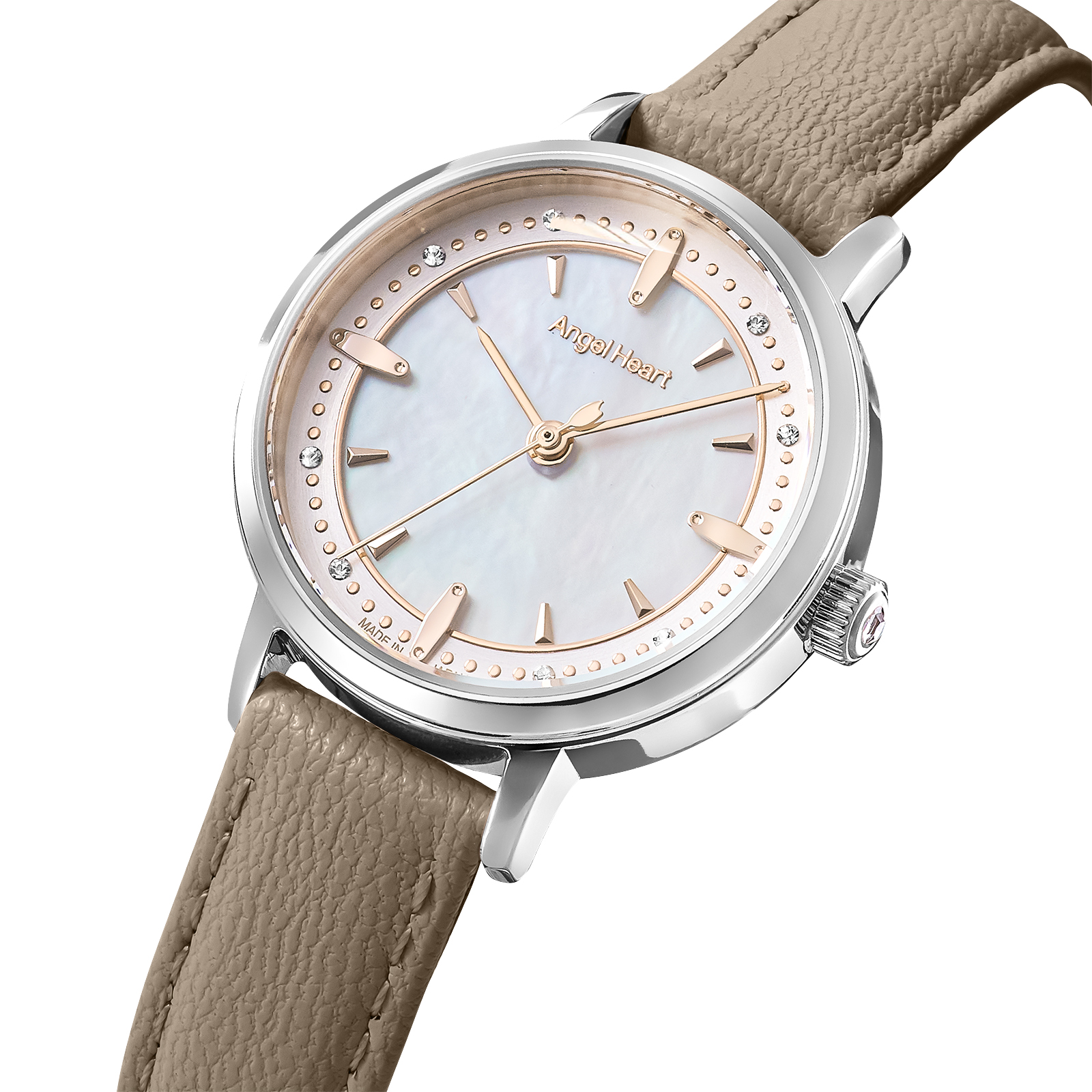 甘すぎないシルバー×ピンクゴールド