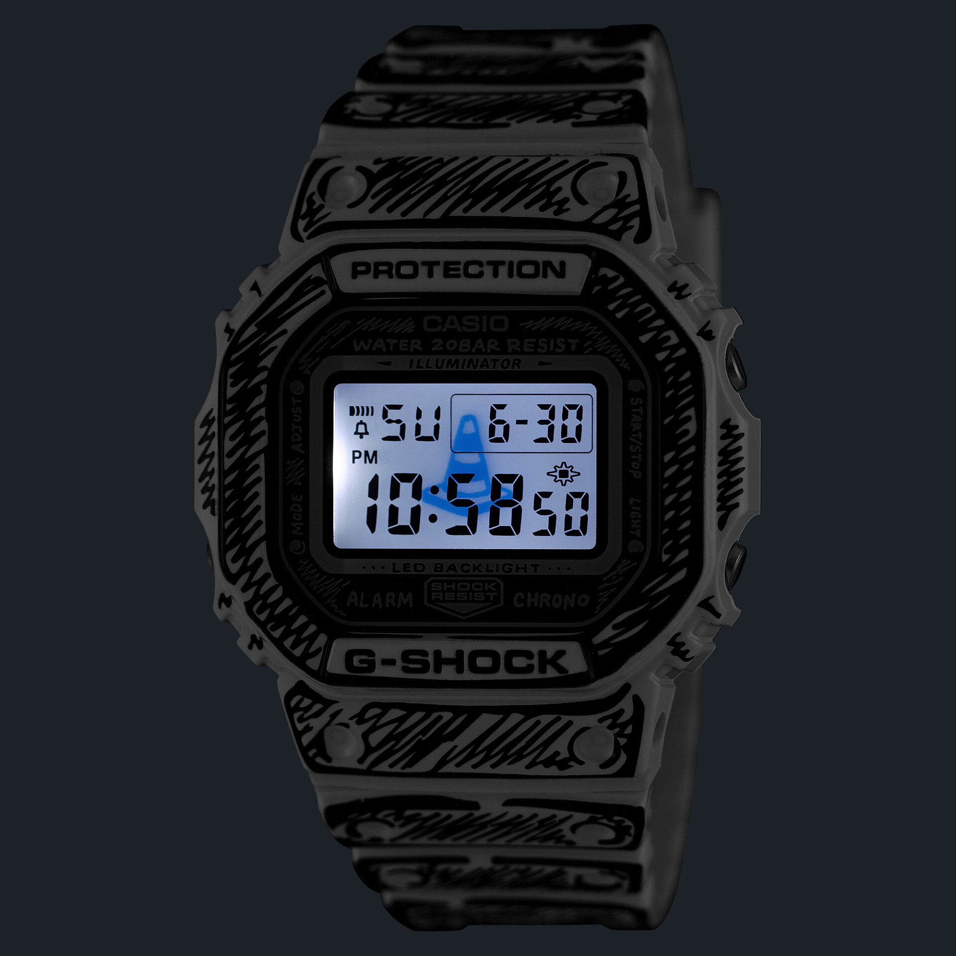 DW-5600JV-7JR バックライト