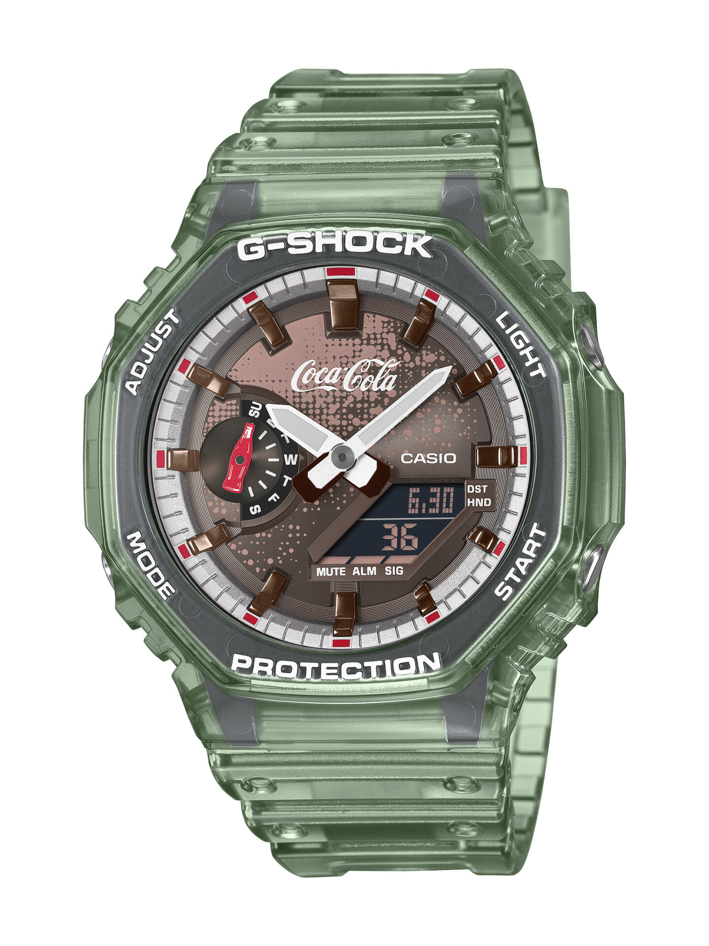 G-SHOCK GA-2100CC-3AJR コカ・コーラ 140周年記念モデル