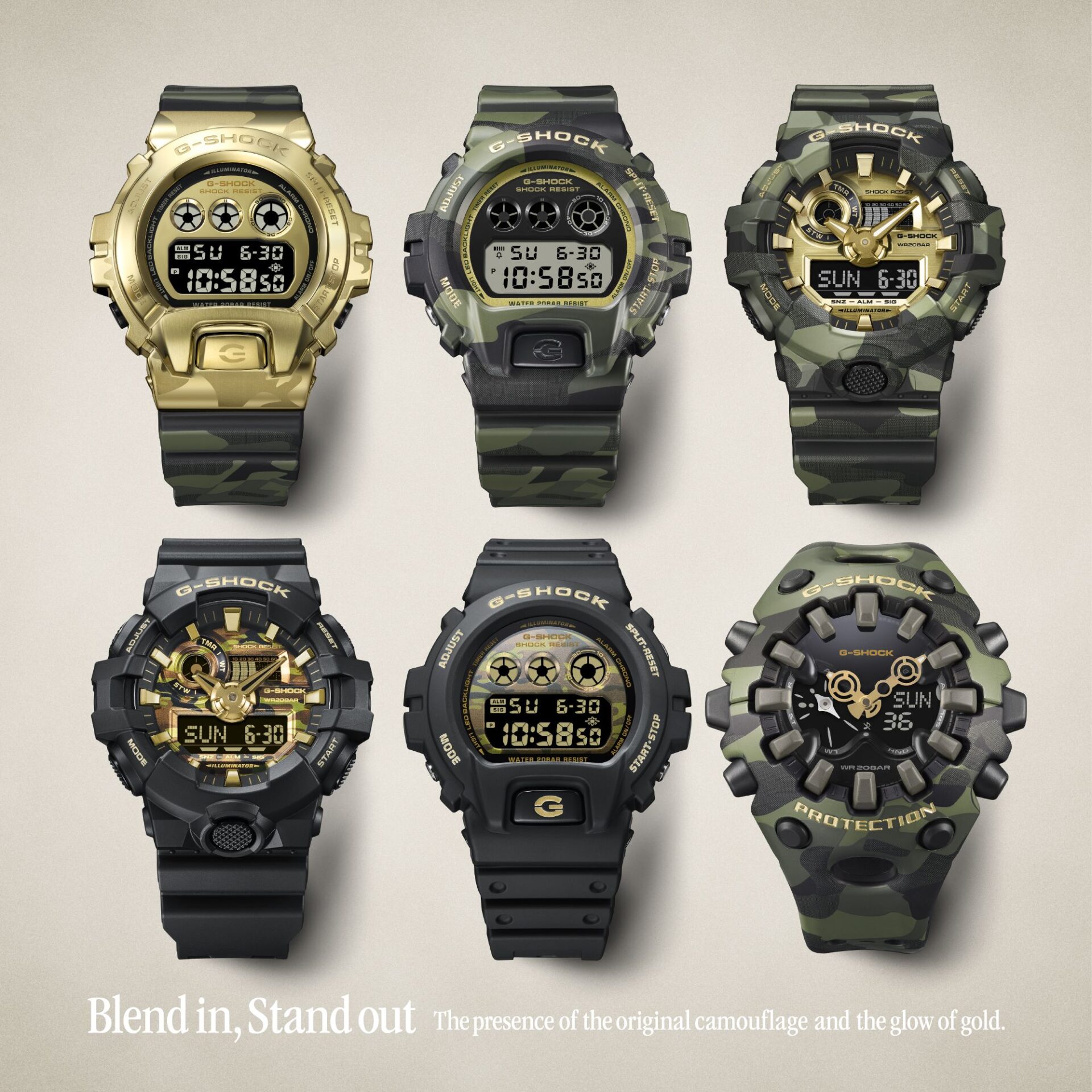 CAMO AND GOLD シリーズ