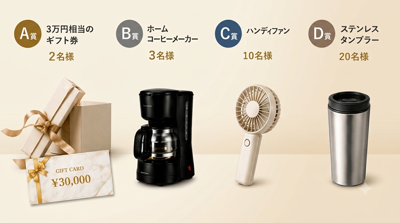 A賞〜D賞 景品一覧